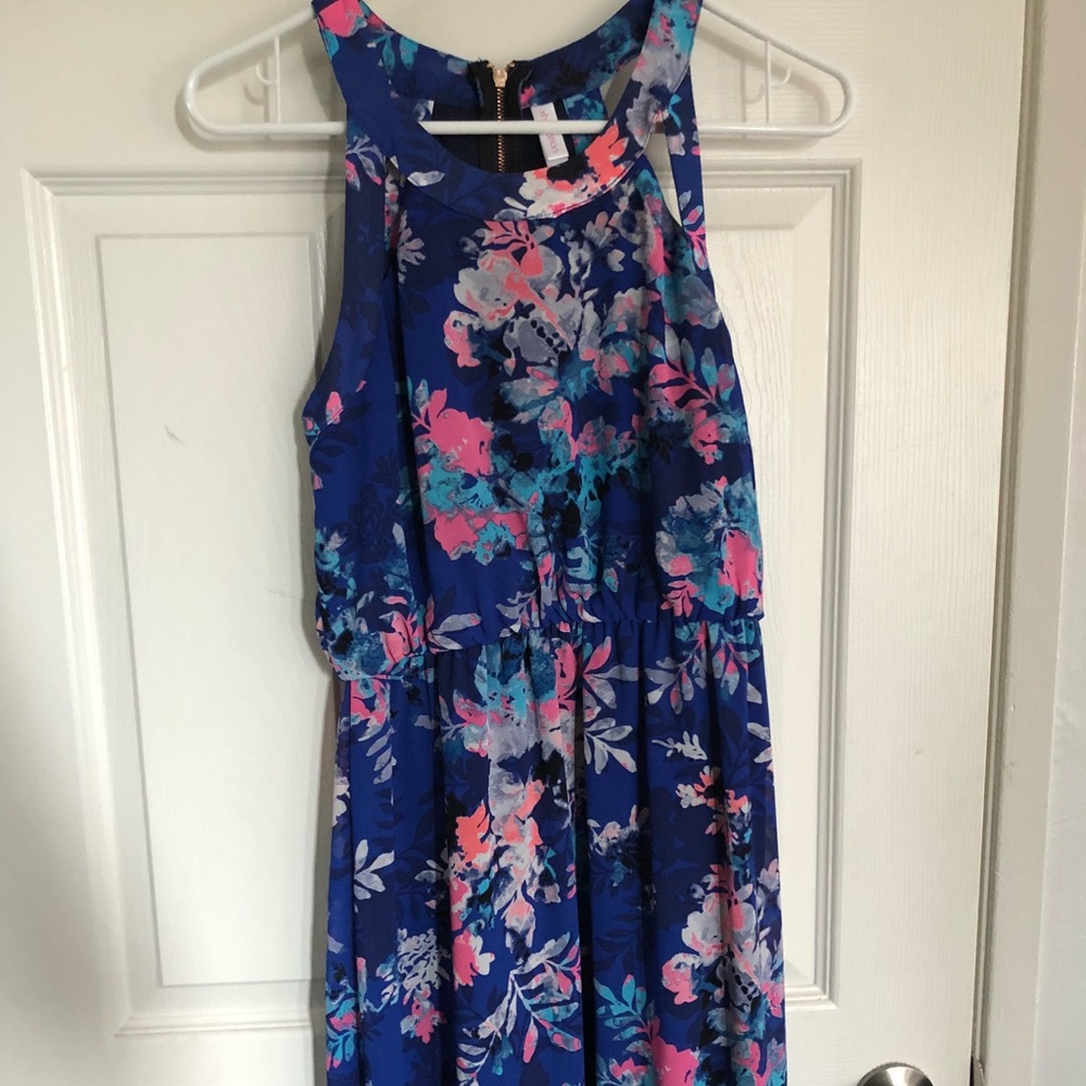 GORGEOUS Blue Floral Maxi